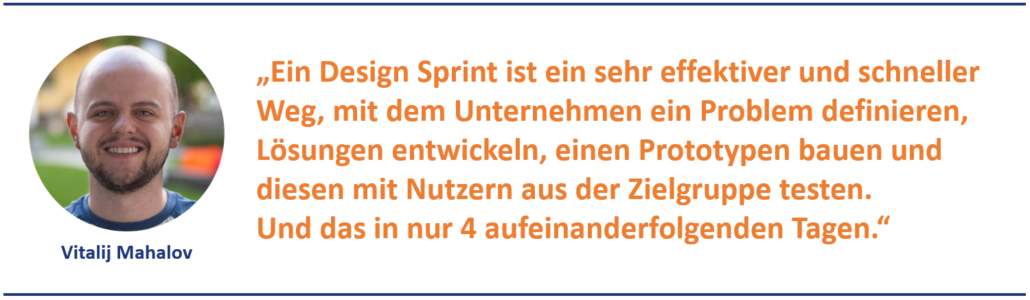 Design Sprint - alles in vier Tagen