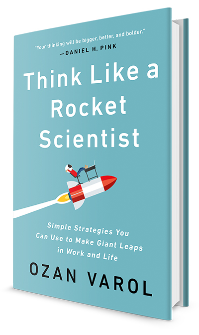 Buchcover: „Think Like a Rocket Scientist“ von Ozan Varol