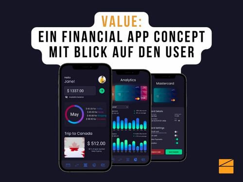 Value Financial App Concept