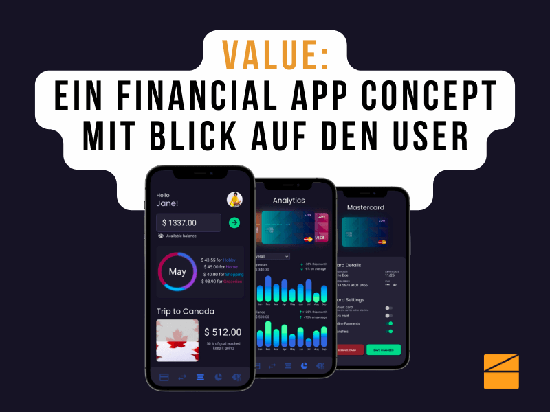 Value Financial App Concept