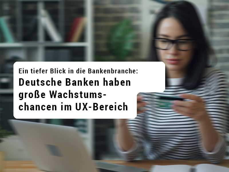 in tiefer Blick in die Bankenbranche